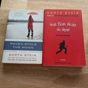 GARTH STEIN - set of 2 paperback novels